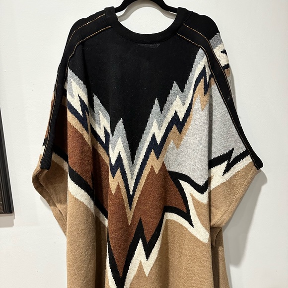 Zadig & Voltaire Wool Poncho - Picture 8 of 8